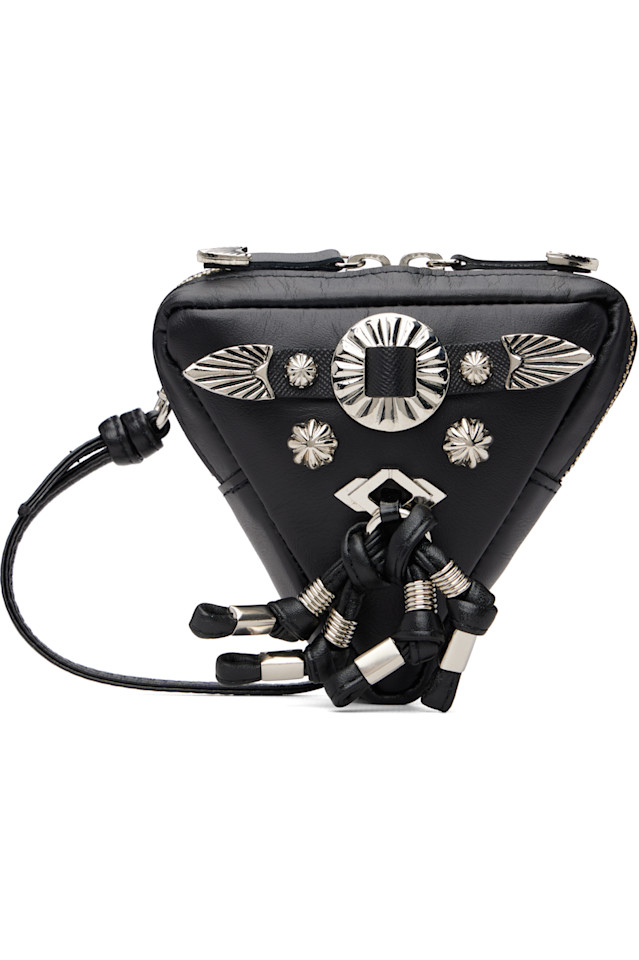 

Треугольная сумка через плечо Toga Virilis, черный