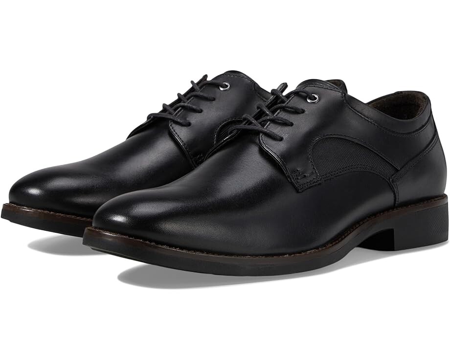 

Оксфорды Johnston & Murphy Holcomb Plain Toe, цвет Black Waterproof Full Grain