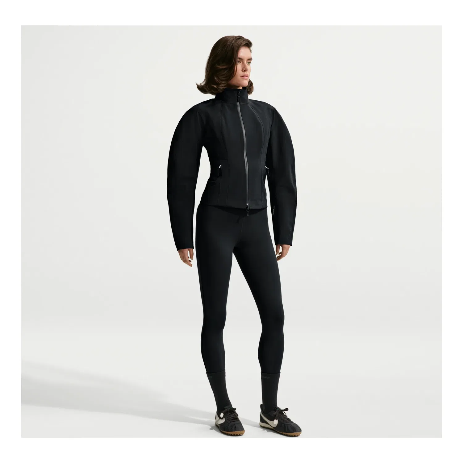 Леггинсы Nike x Jacquemus со стременами, черные, HQ6272-010