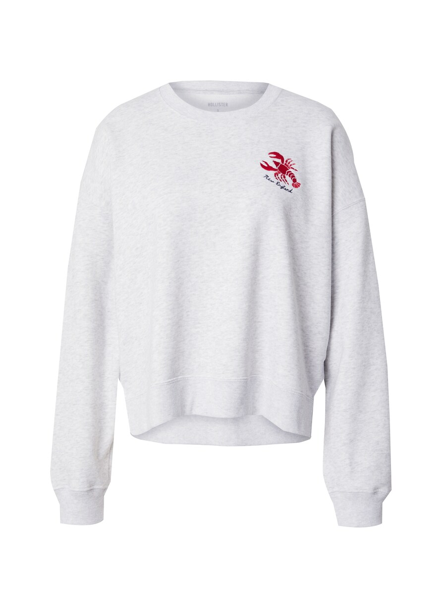 

Толстовка HOLLISTER, пятнистый серый