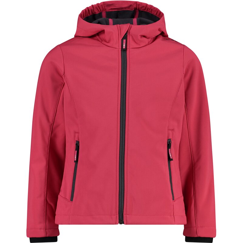 

Функциональная куртка с капюшоном, софтшелловая куртка Cmp, цвет begonia c809