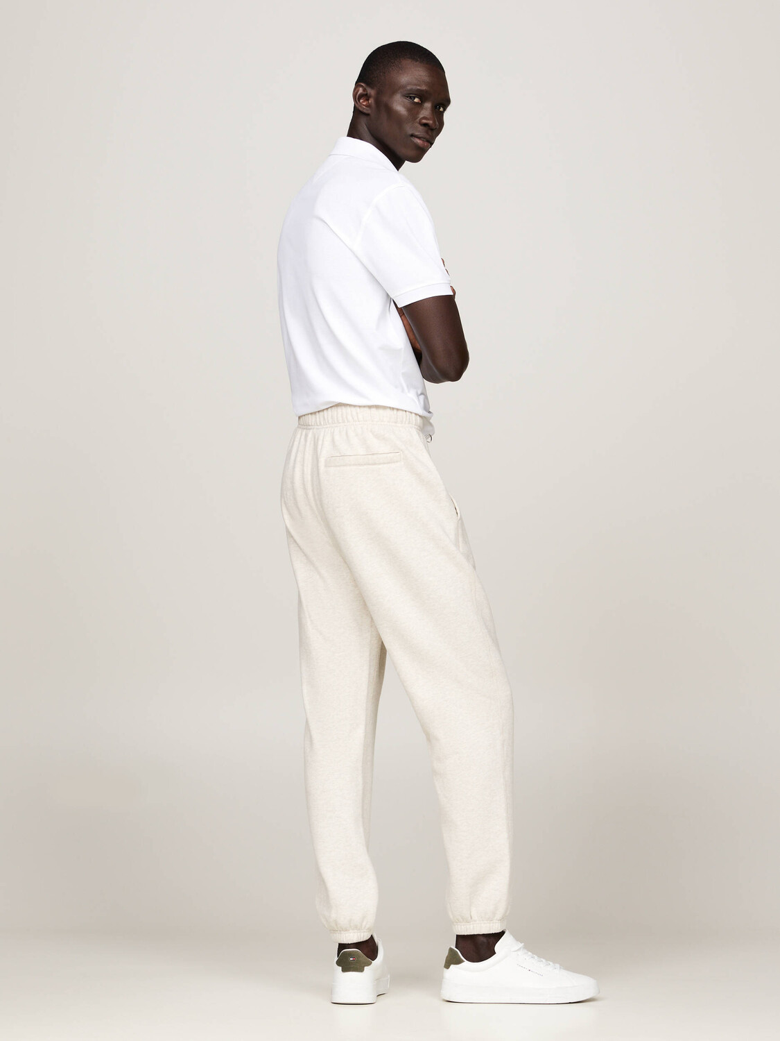 Спортивные брюки Tommy Hilfiger Relaxed fit, белый — фото 3