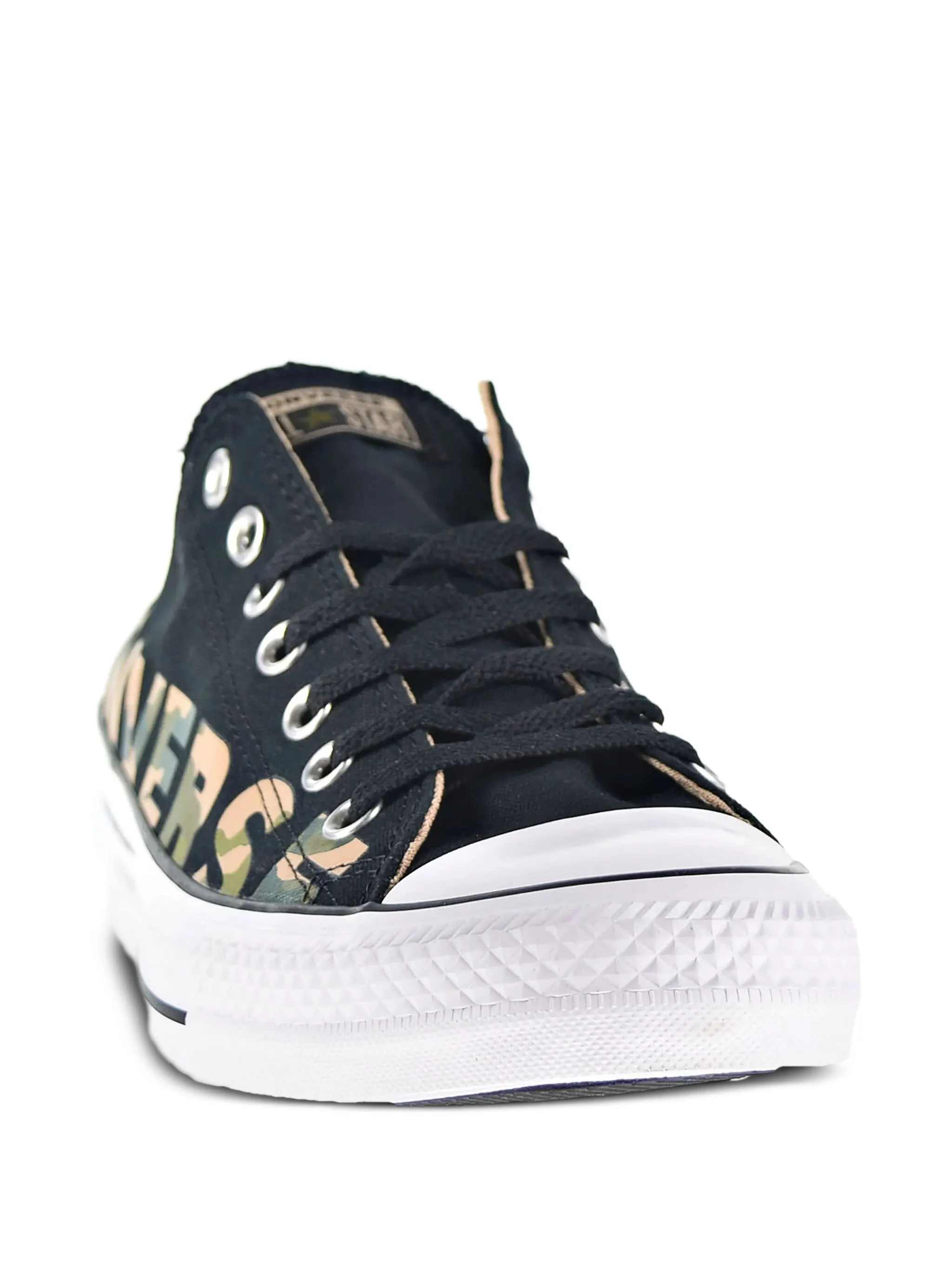 Кеды Chuck Taylor All Star Ox Camo Print - Black/Multi/White Converse, черный — фото 2