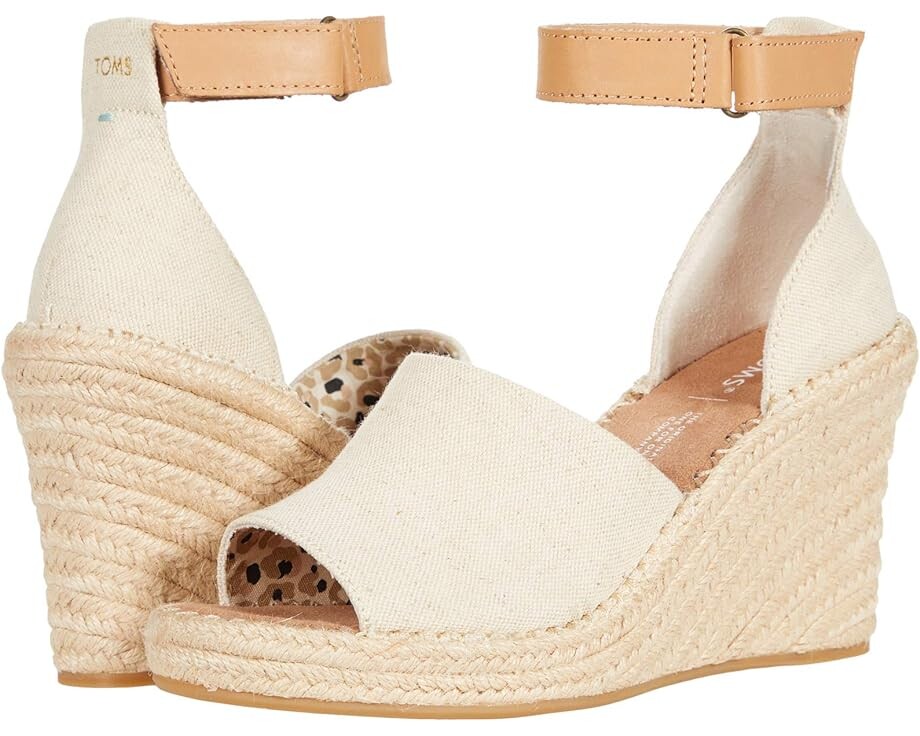 

Туфли TOMS Marisol Wedge, цвет Natural Leather