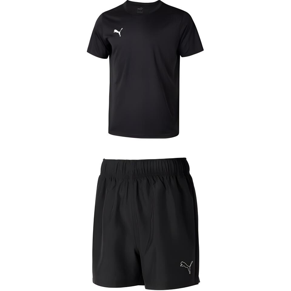 

Повседневная спортивная одежда для мужчин, черный и черный Puma, черный