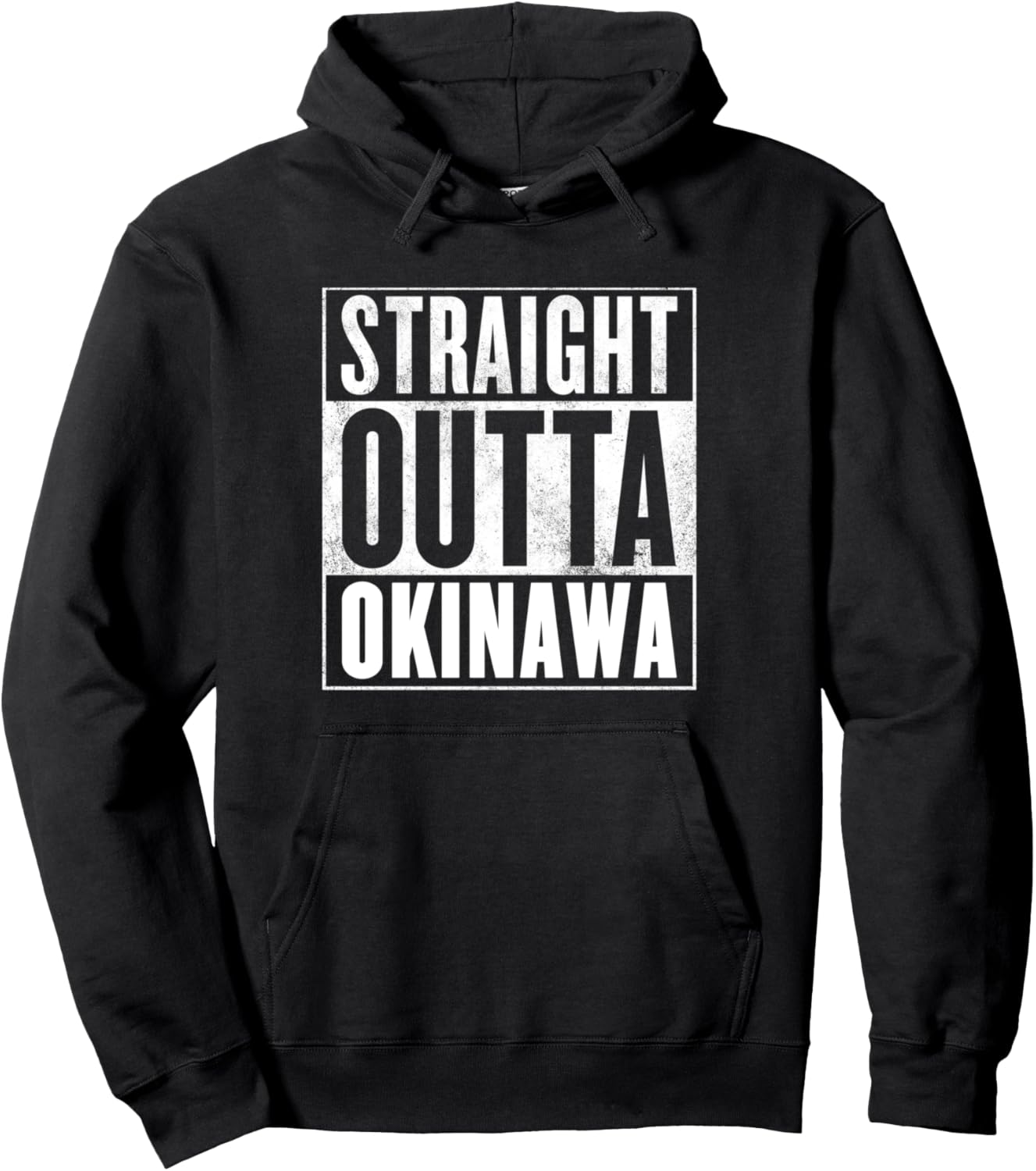 

Худи Okinawa - STRAIGHT OUTTA OKINAWA, черное Straight Outta Okinawa Apparel