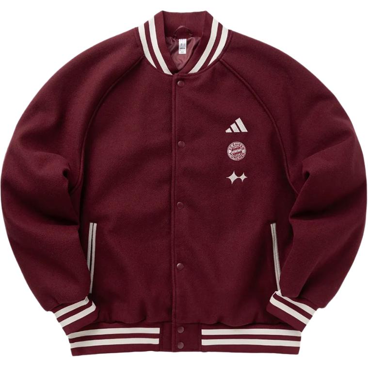 

Adidas Курка BSTN X FC Bayern SS25 унисекс каштан, Chestnut