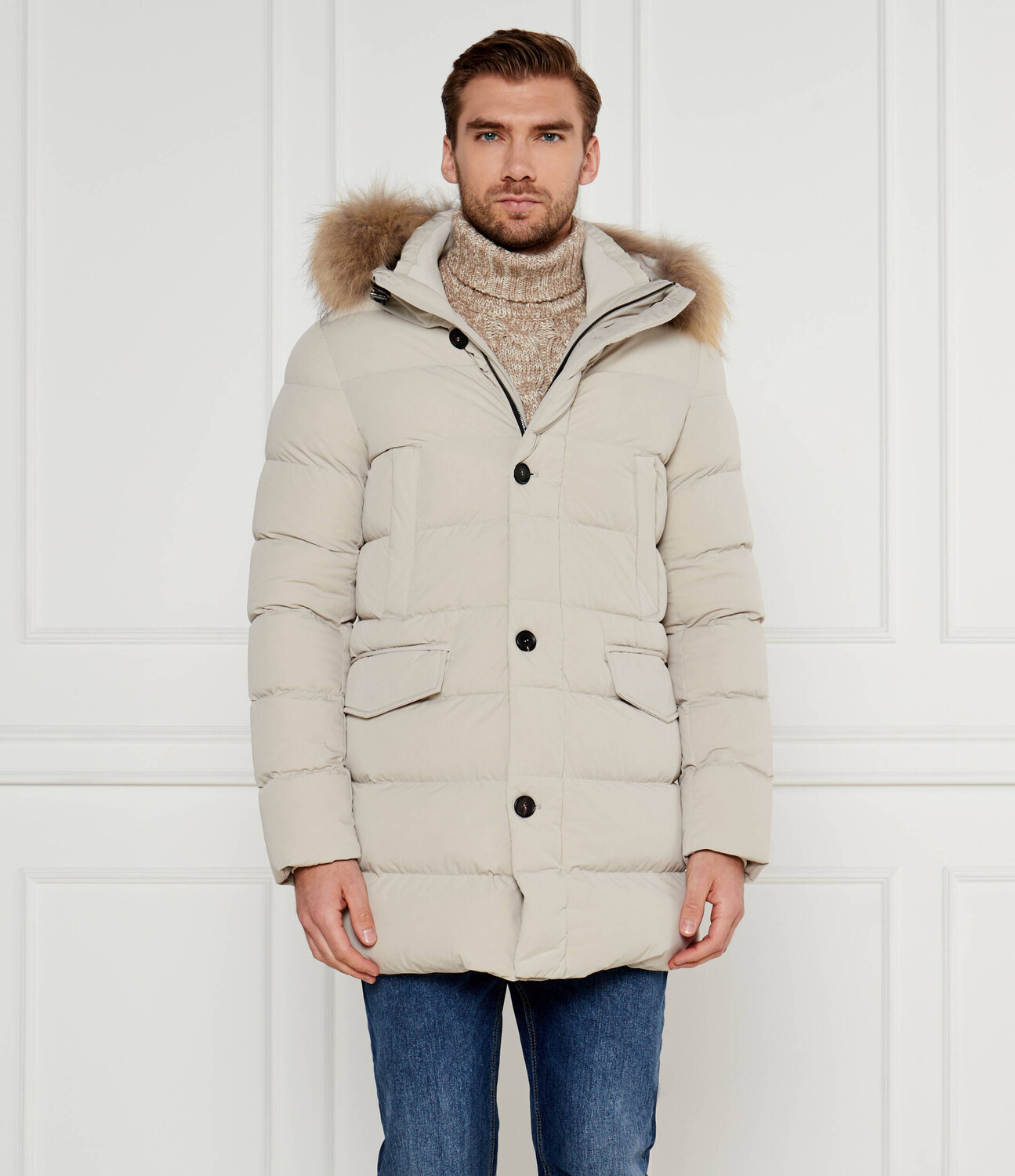 

Куртка Hetrego PARKER Regular Fit, бежевый