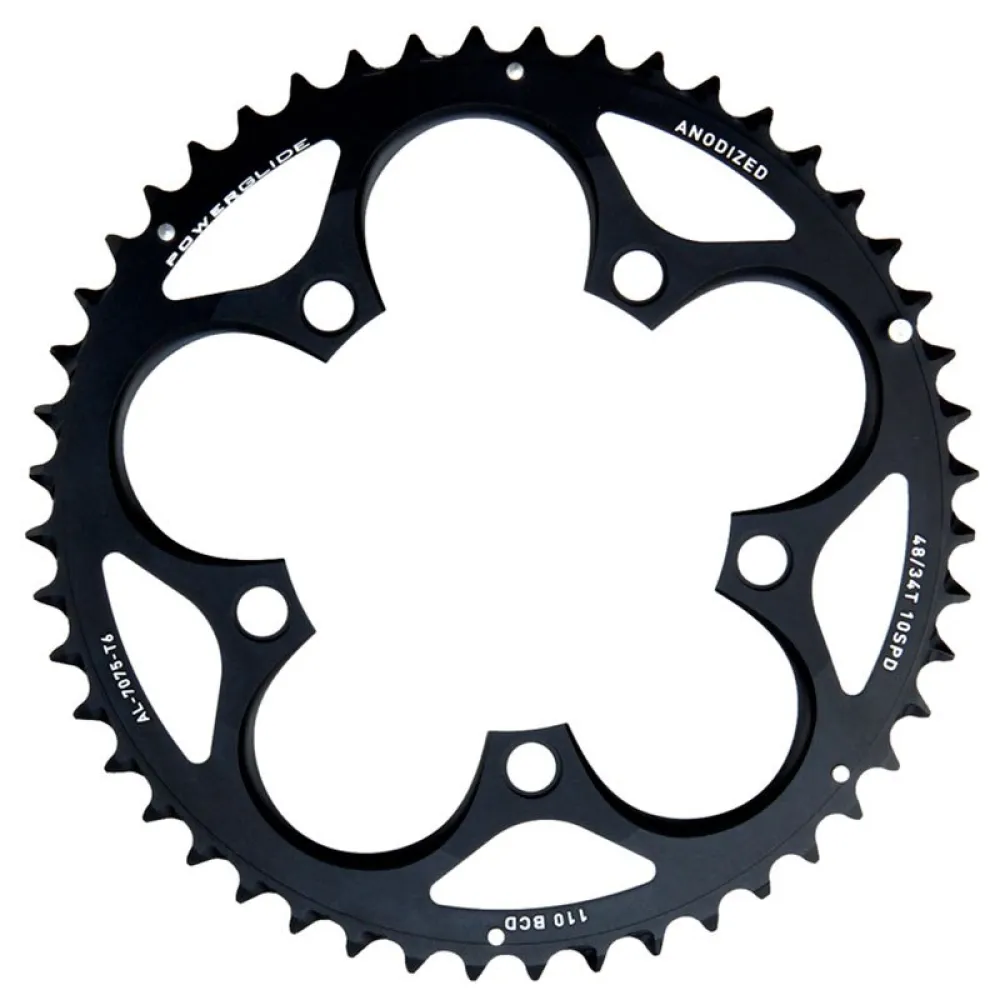 

Звездочка Sram Road V2 BB30 Short Pin 110 BCD, черный