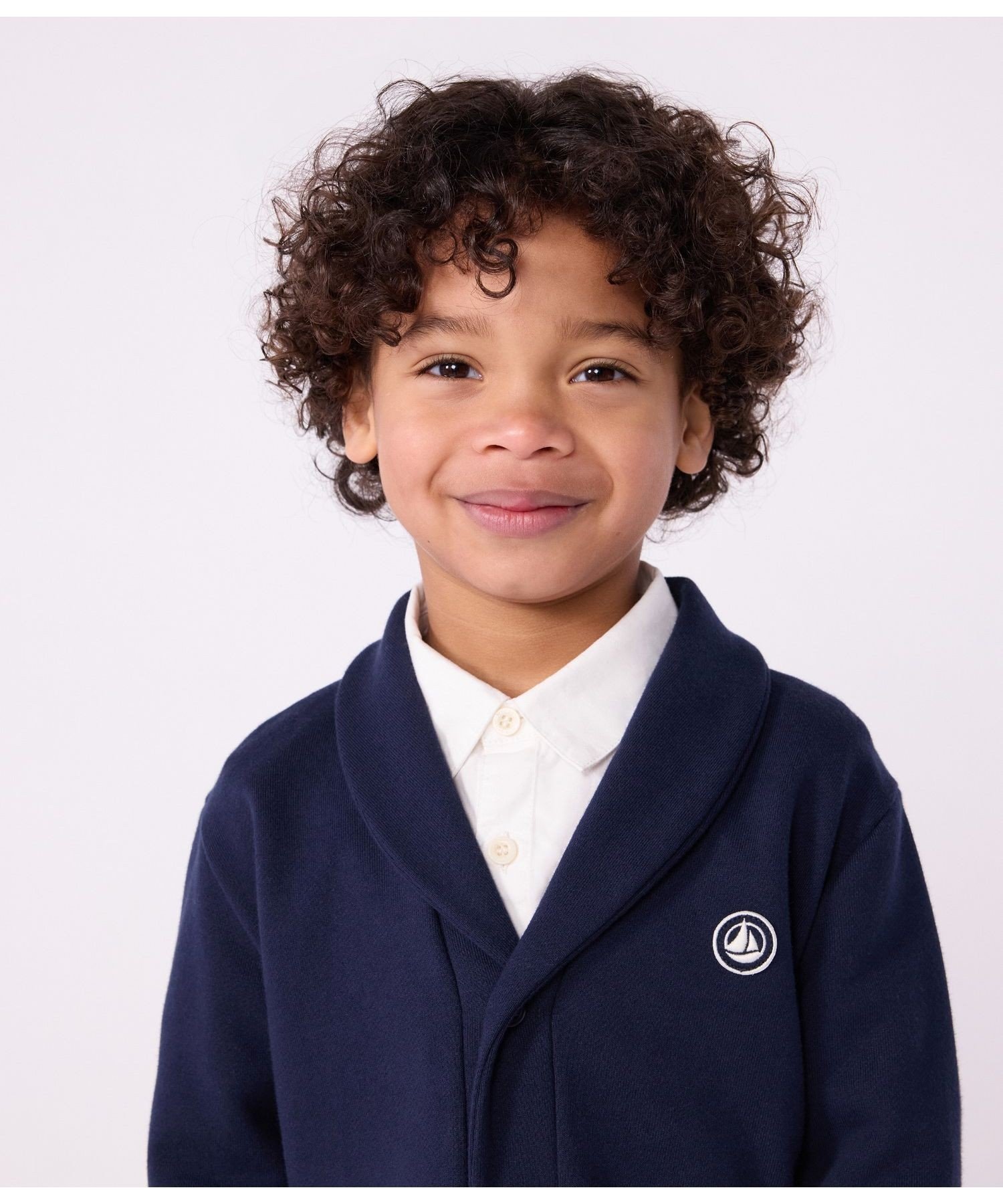 Кардиган PETIT BATEAU, Navy — фото 3