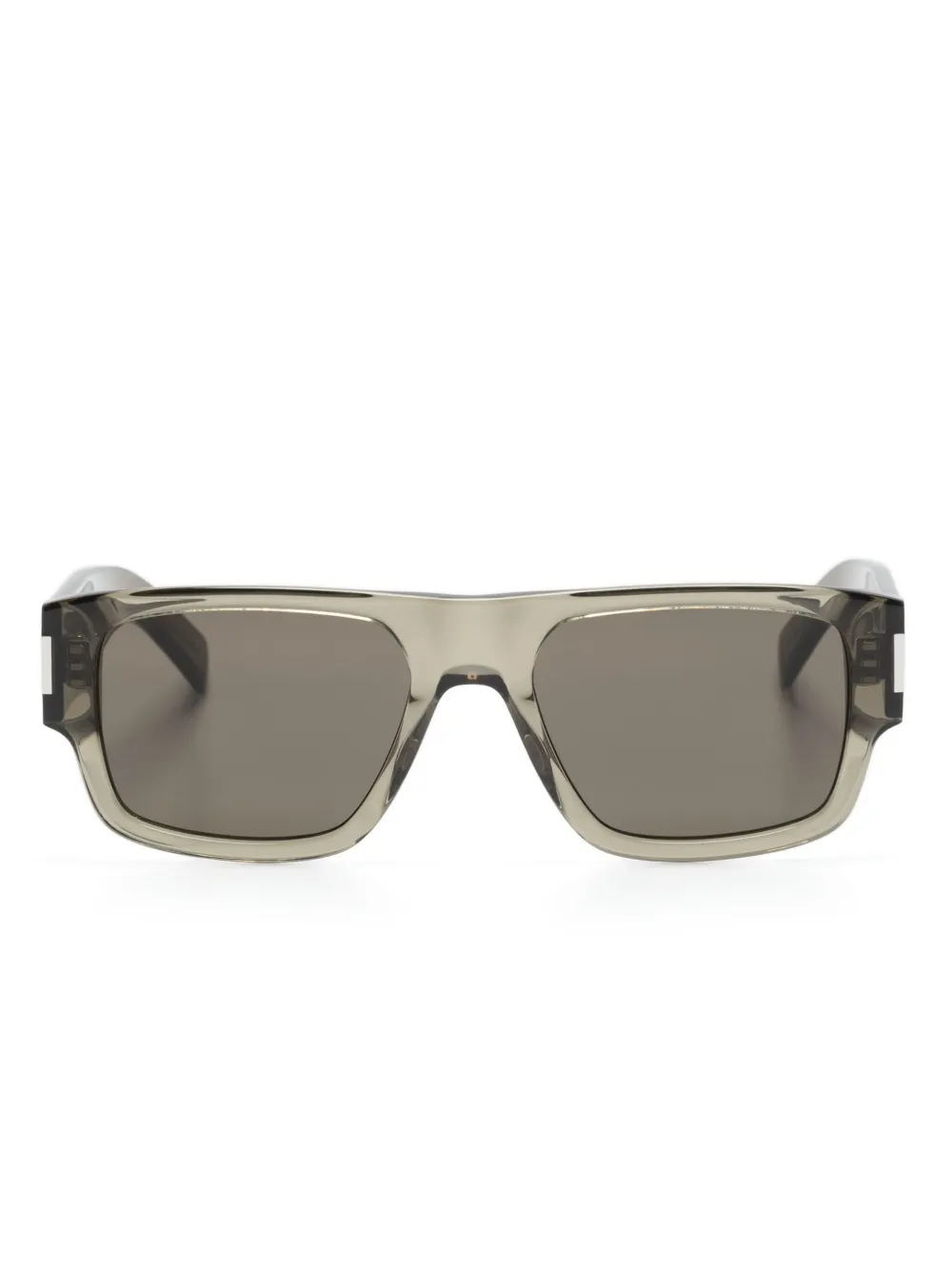 

Солнцезащитные очки-пилоты SL 659 Saint Laurent Eyewear, коричневый