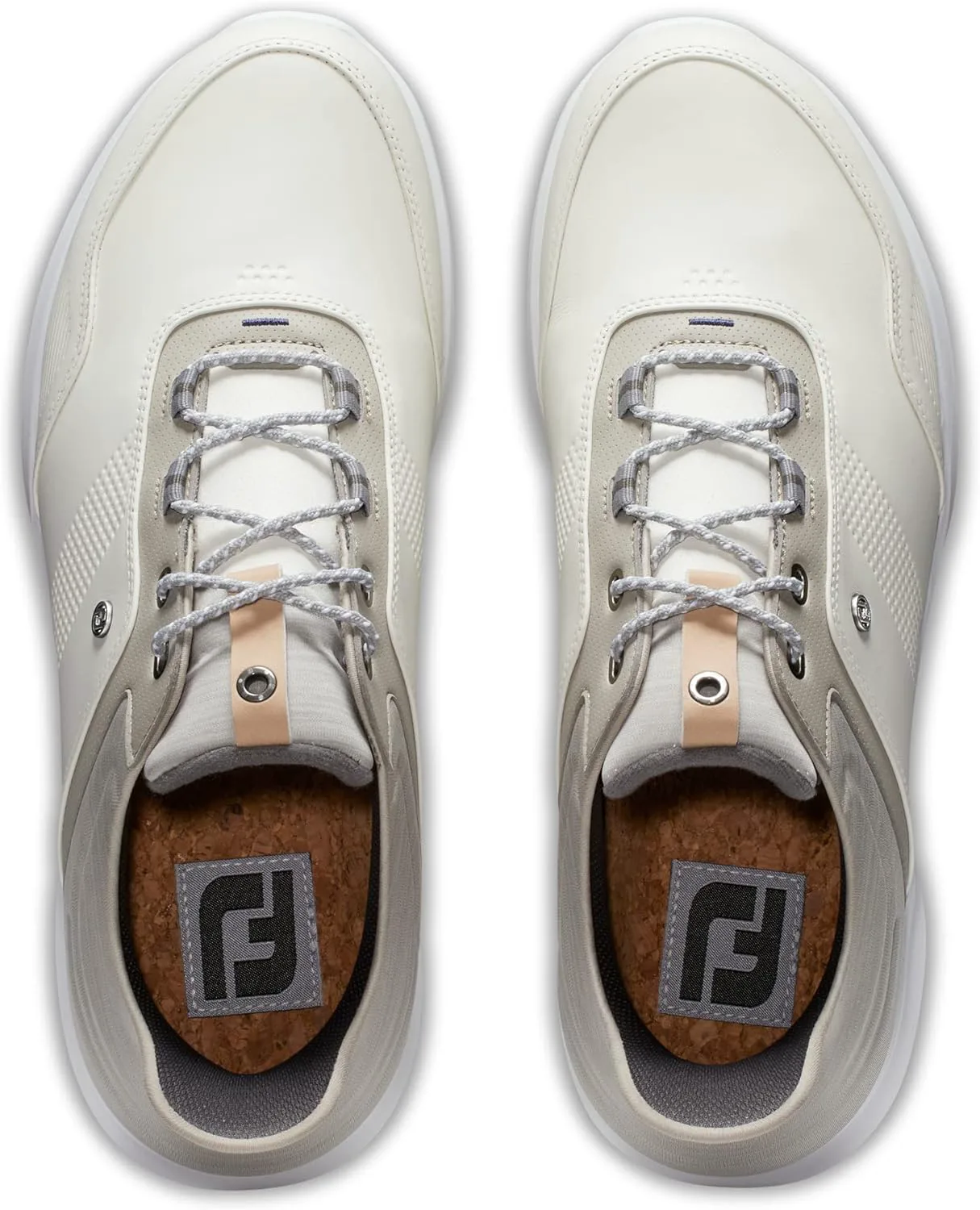 Кроссовки для гольфа FootJoy Stratos без шипов предыдущего сезона, бежевый/хаки — фото 4
