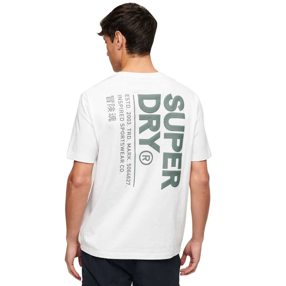 Рубашка с коротким рукавом Superdry Utility Sport Loose, белый — фото 2