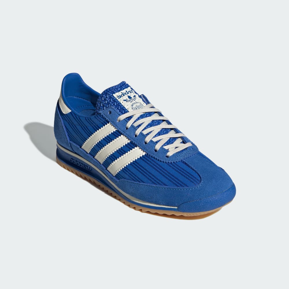 Кроссовки Adidas SL 72 OG Shoes, цвет Blue/Cream White/Gum — фото 4