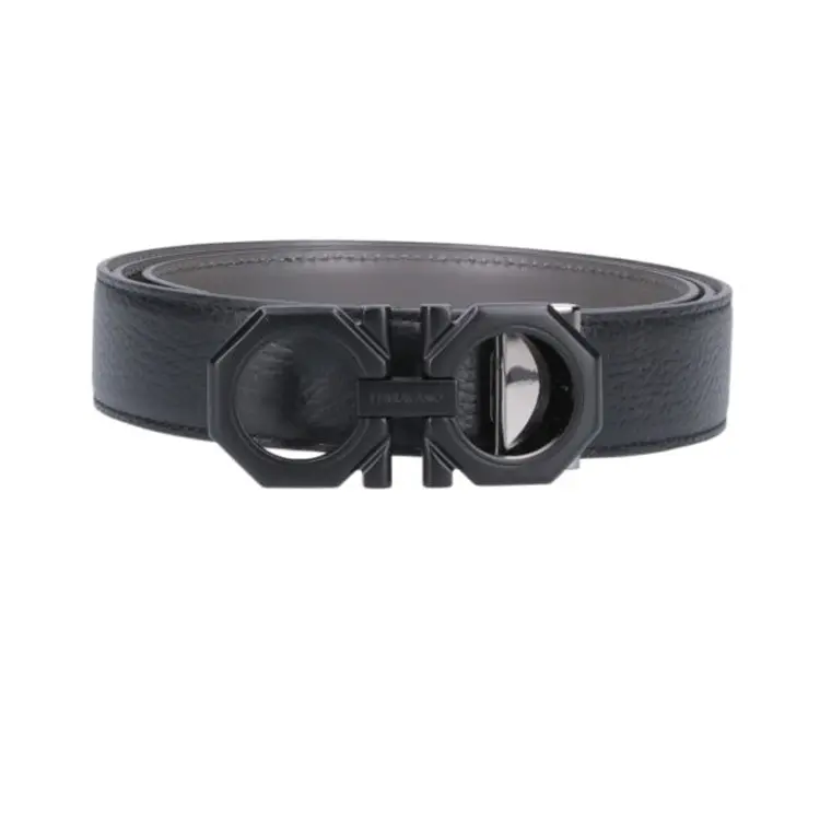 

Ferragamo Ремень с пряжкой Gancini, Black