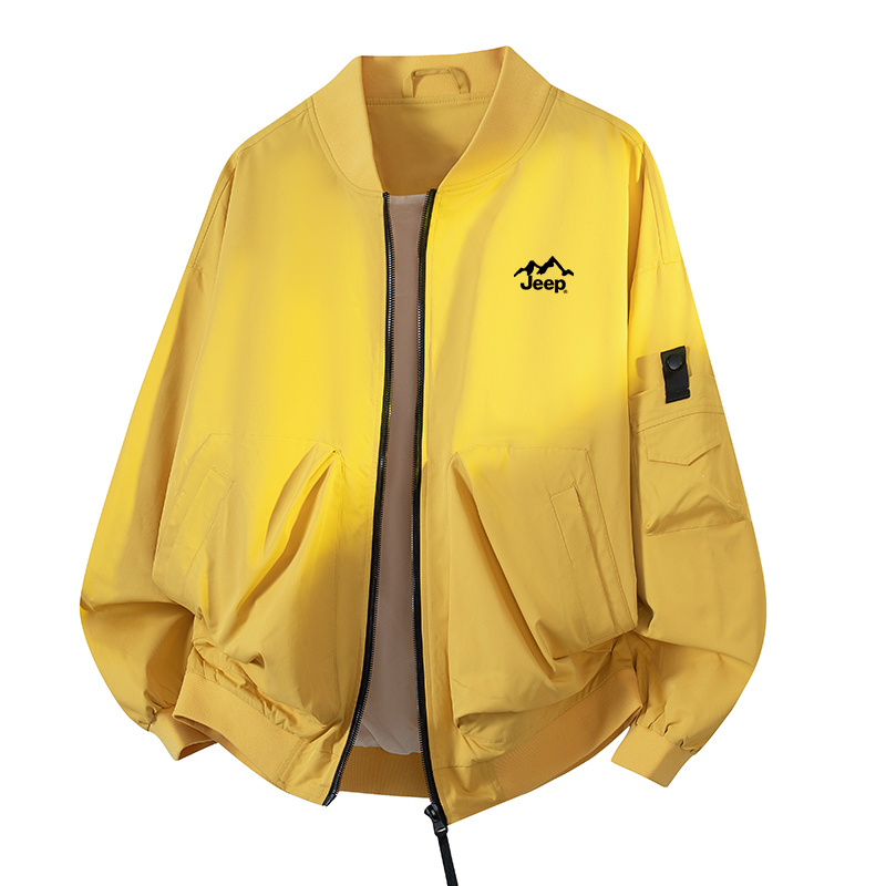 

Куртка Unisex Baseball Collar Moderate Workwear Jeep, желтый