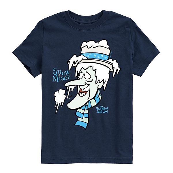 

Футболка с принтом Snow Miser для мальчиков 8-20 лет Licensed Character, Navy