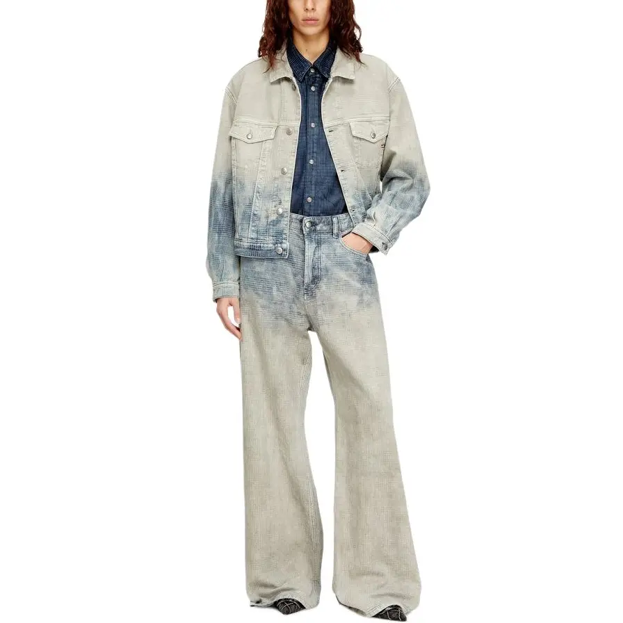 Джинсовая куртка SS26, унисекс Diesel, gradient — фото 4