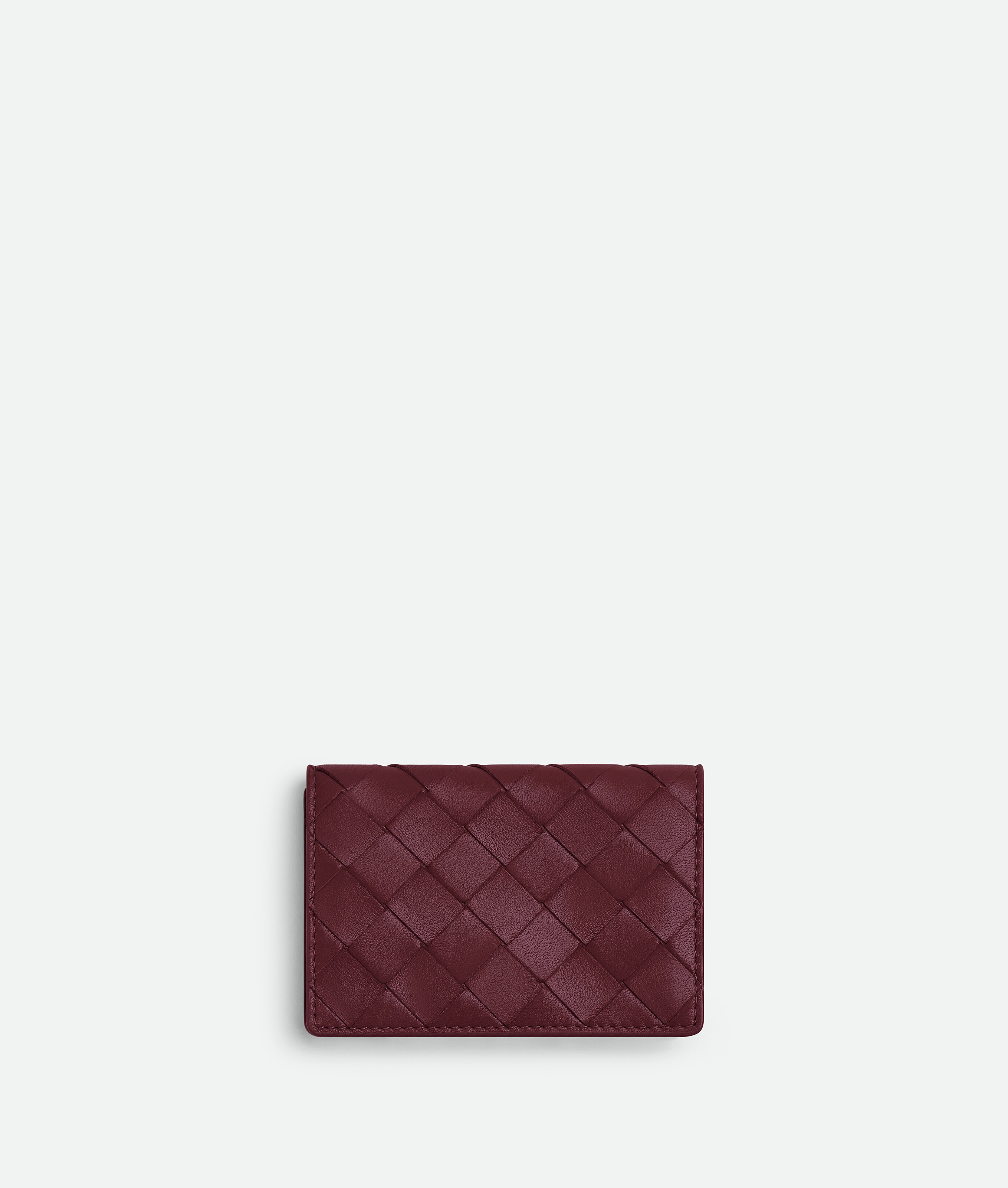 

Intrecciato business card case BOTTEGA VENETA, бароло