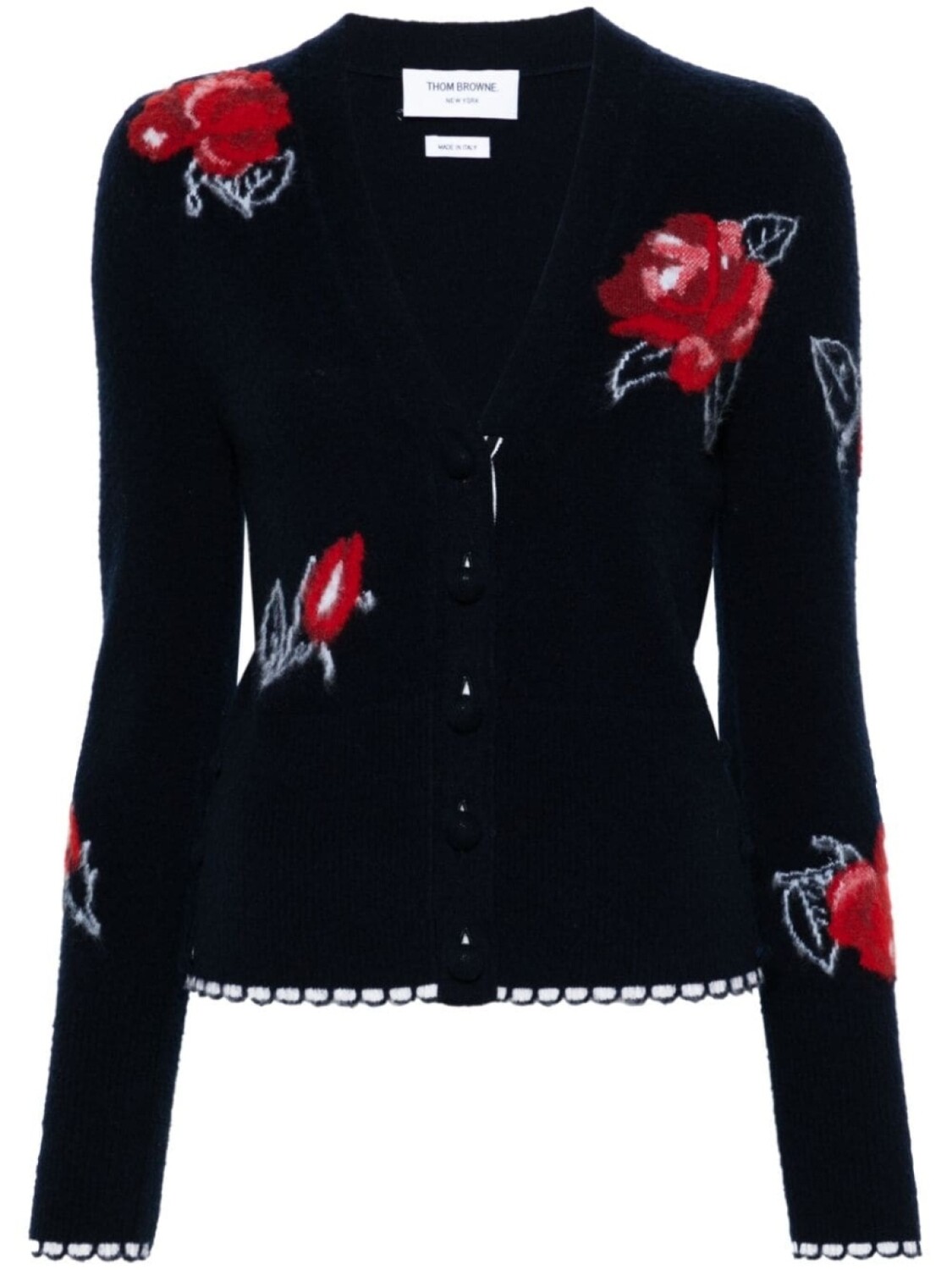 

Thom Browne кардиган Rose, синий