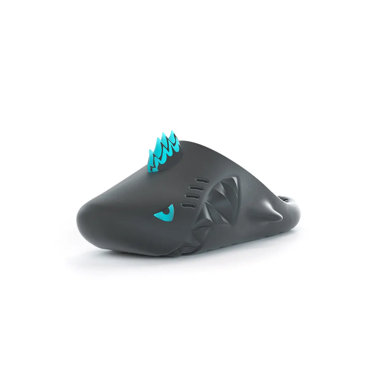 Сабо Sharkicks Mule с закрытым носком унисекс Helloslippers, черный
