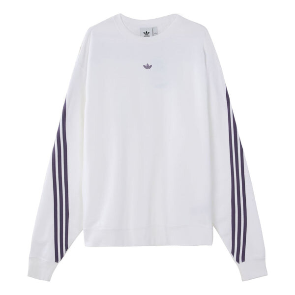 

Толстовка adidas originals Side Stripe Loose Pullover White, белый