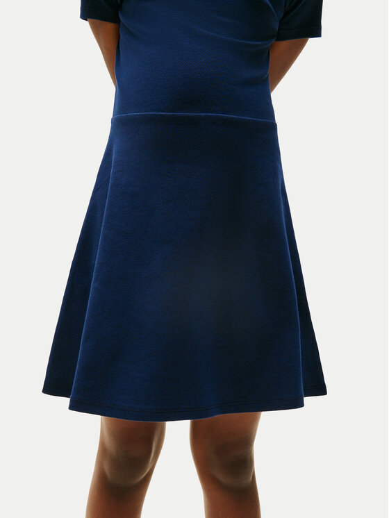 Платье на каждый день стандартный крой Essential KG0KG08487 D Tommy Hilfiger, синий — фото 4