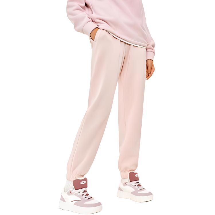 

Anta Sports Life Collection Вязаные спортивные брюки женские зимний розовый, зимний розовый пламя