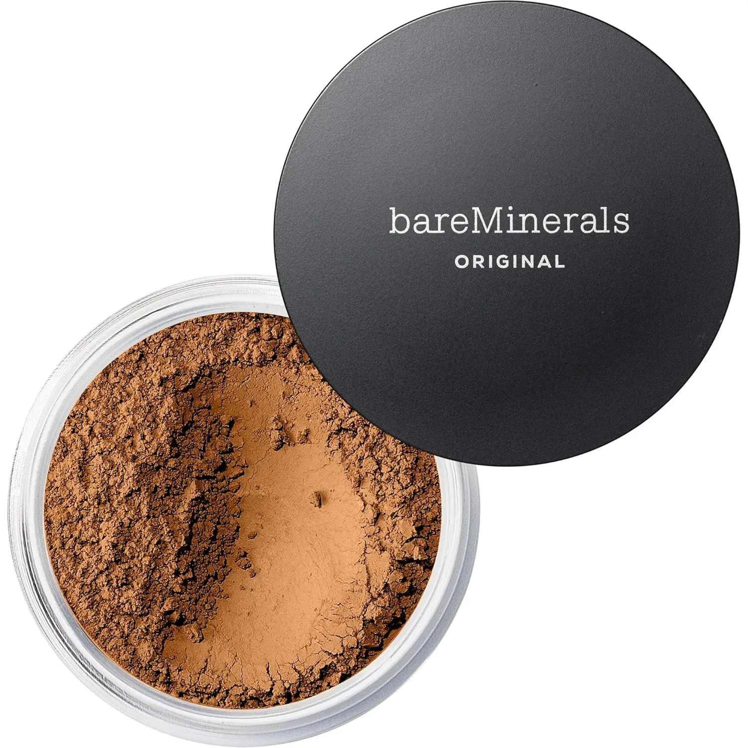 bareMinerals Original Loose Powder Foundation SPF 15, минеральная пудра для лица, легкое и плотное покрытие, без талька, некомедогенная, веганская, не тестируется на животных и дерматологами. 7.94 г (1 шт.), 24 Neutral Dark