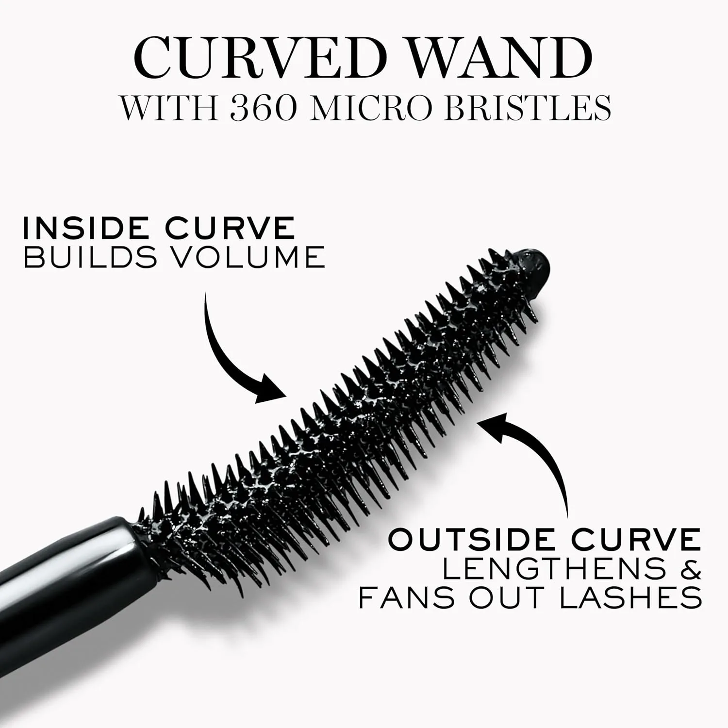 Lancôme Lash Idôle Lash-Lifting & Volumizing Waterproof Mascara - тушь для объема, длины и подъема ресниц, стойкая до 24 часов, черная, Black — фото 3