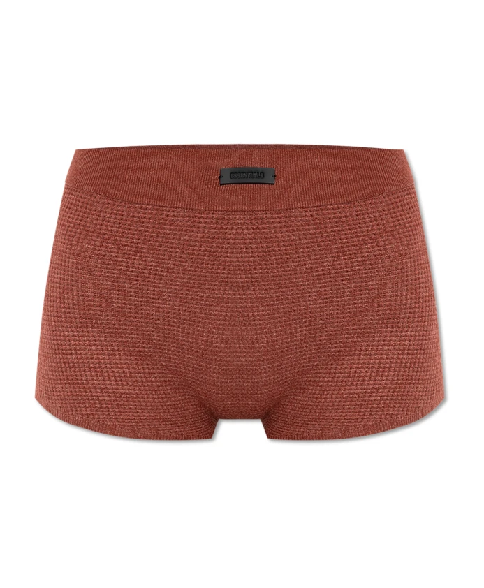 

Ребристые шорты Fear Of God, коричневый