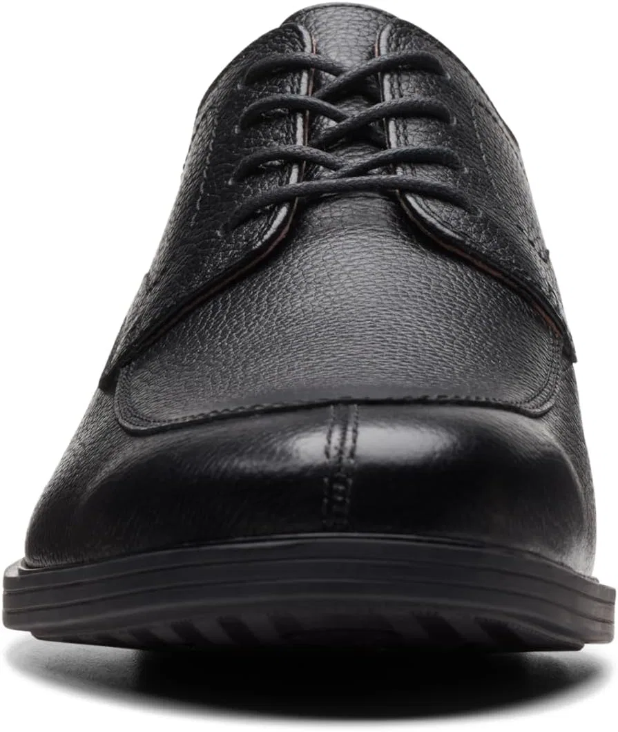 Туфли Clarks Men's Whiddon Oxford Apron, Black Milled — фото 4