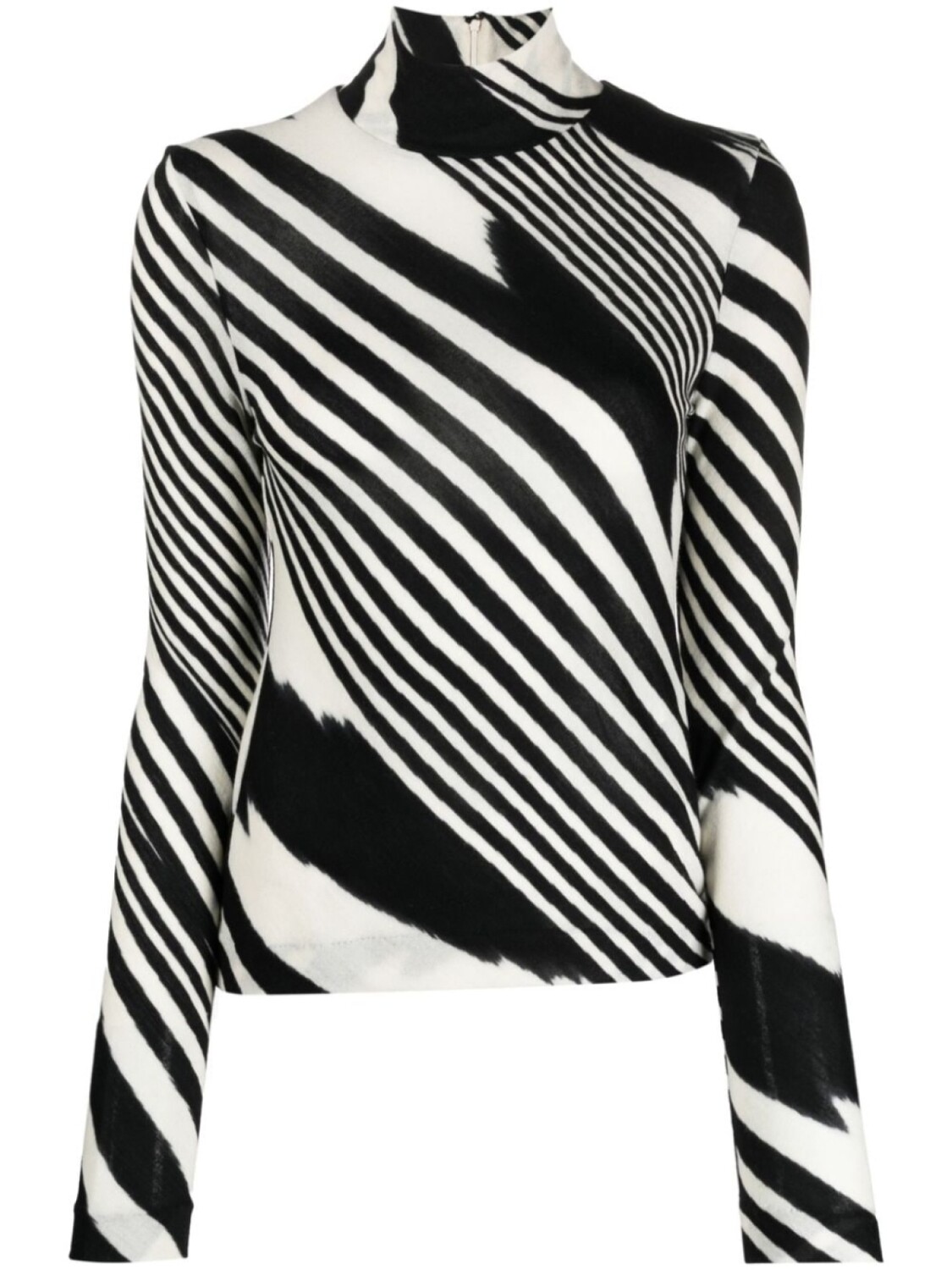 Missoni шерстяной джемпер с узором, черный