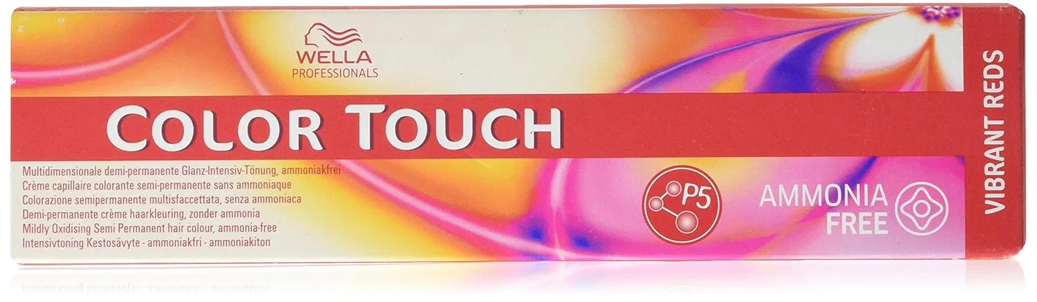 Интенсивный оттеночный бальзам «Colour Touch Gloss» от Wella Wella Professionals, 55/54 Light Brown Intense Mahogany Red