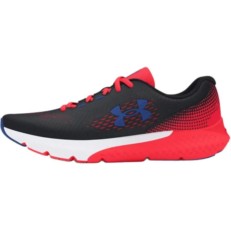 Under Armour Детские кроссовки Rogue 4 Abrasion Resistant низкие для бега черно-красные