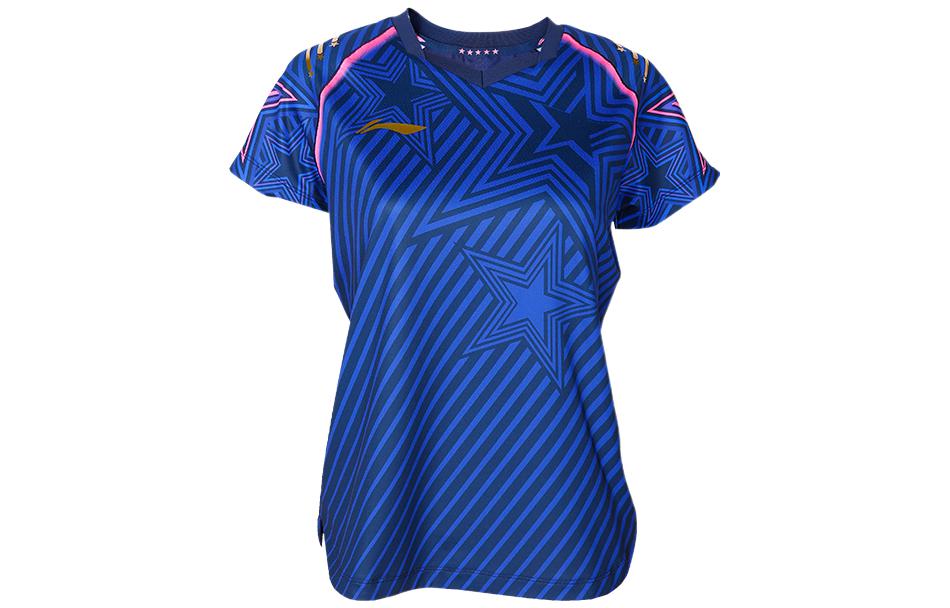 

LINING Серия для настольного тенниса одежда для настольного тенниса женская Guangdong Blue