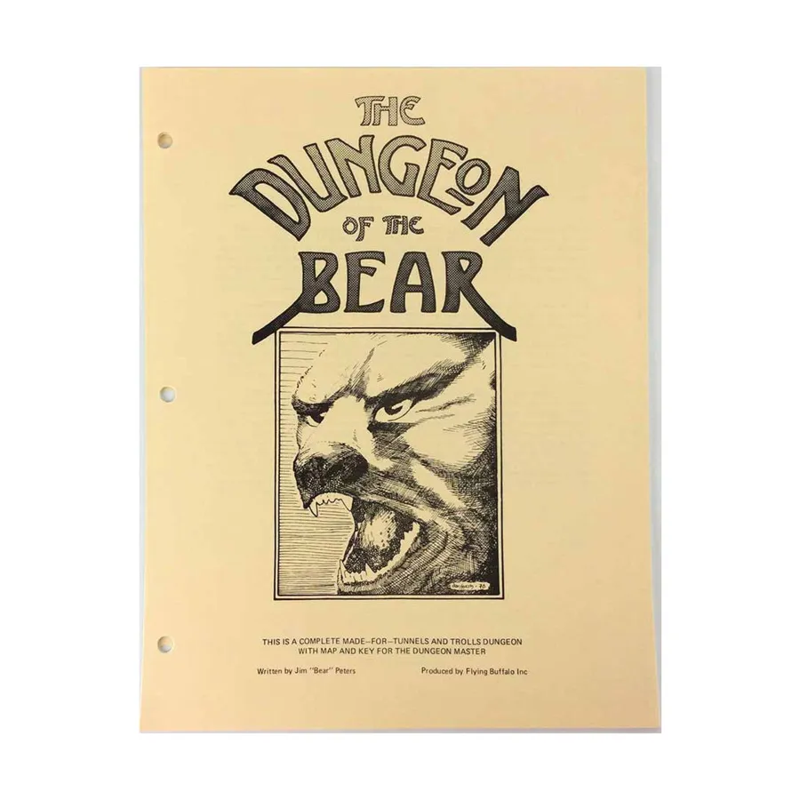 

Модуль Dungeon of the Bear #1 (Reprint), Tunnels & Trolls - Core Rules & Assorted (1975-2007)