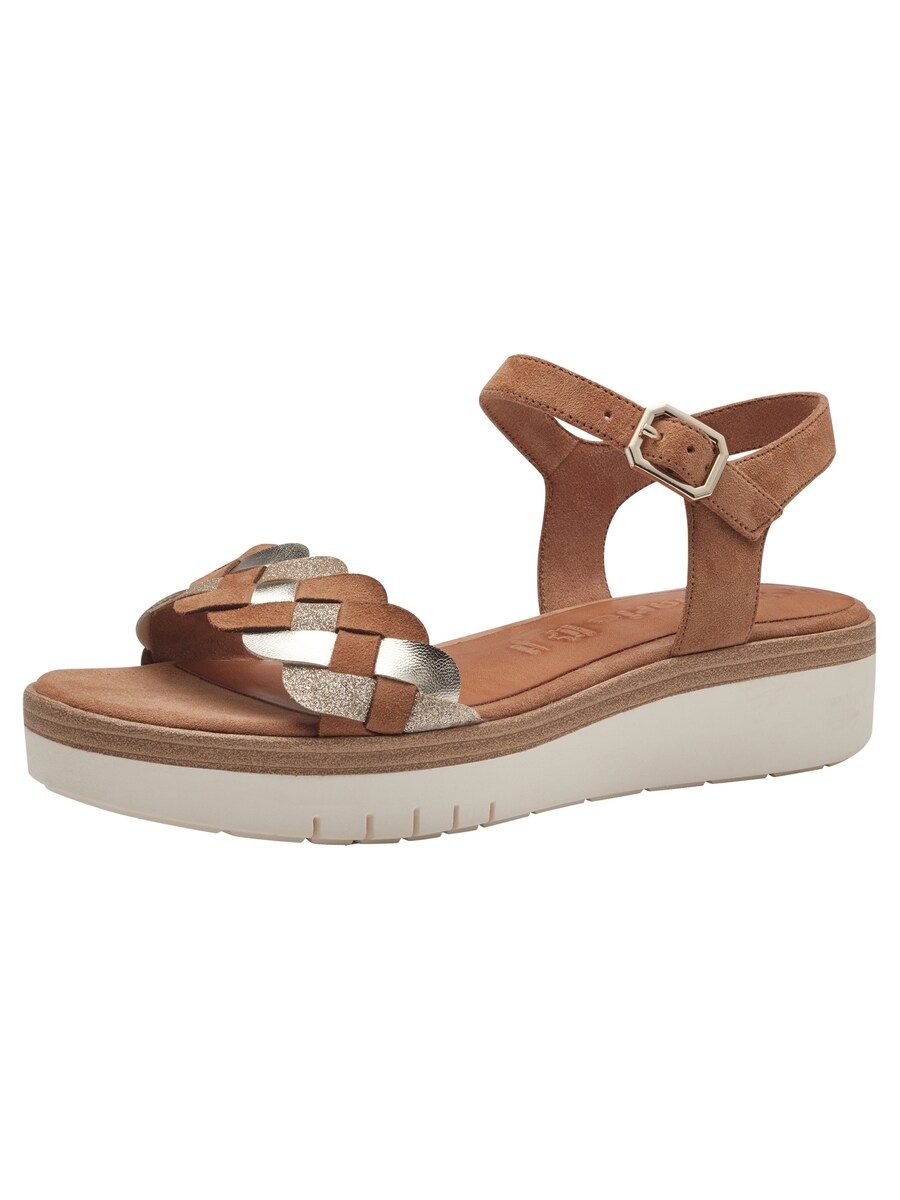 Босоножки на высоком каблуке Tamaris Sandals, коричневый