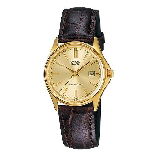 

Часы CASIO Quartz Waterproof Gold Analog, желтый