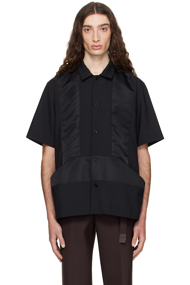 

Костюмная рубашка Sacai, черный