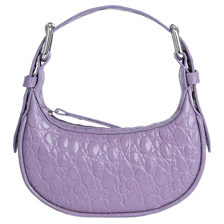 

Мини-сумка через плечо с молнией и тиснением By Far, basic set (bag+dust bag)