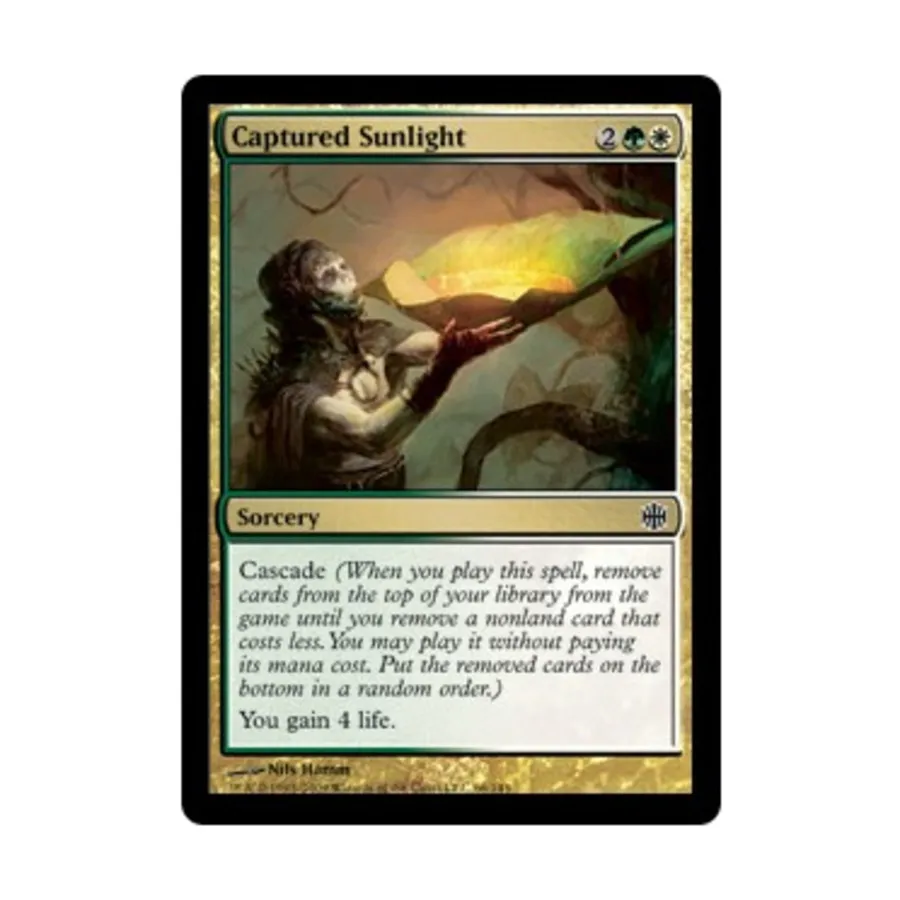 

CCG Захваченный солнечный свет (С), MTG - Alara Reborn