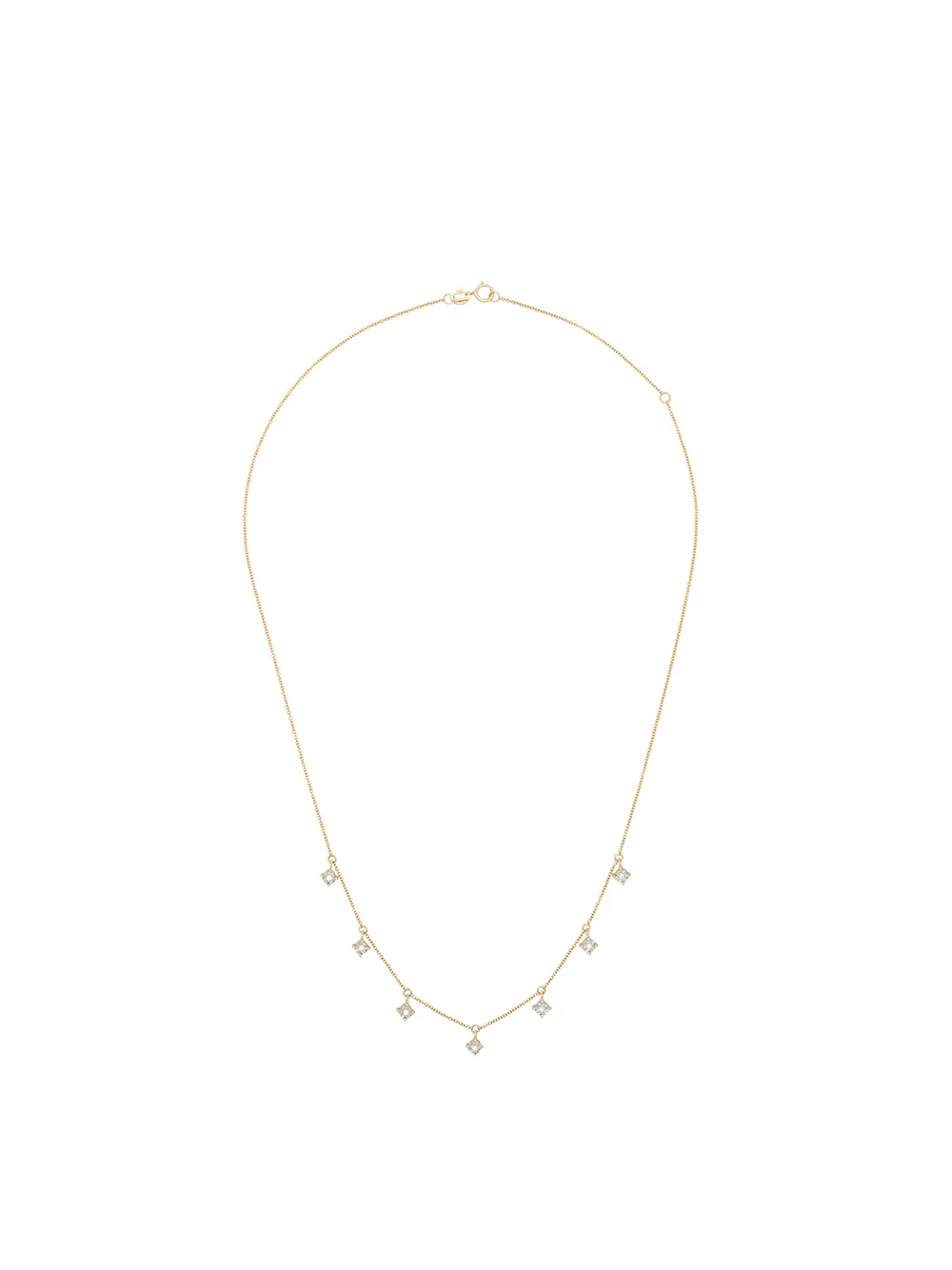 

Золотое колье с бриллиантами Dana Rebecca Designs, золотой