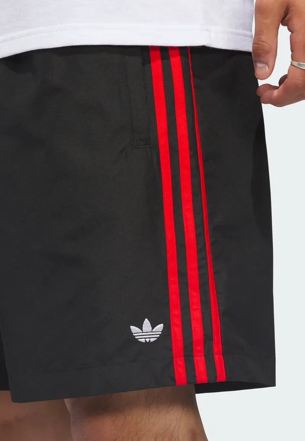 Спортивные штаны Adidas Originals, Black/White/Red — фото 3