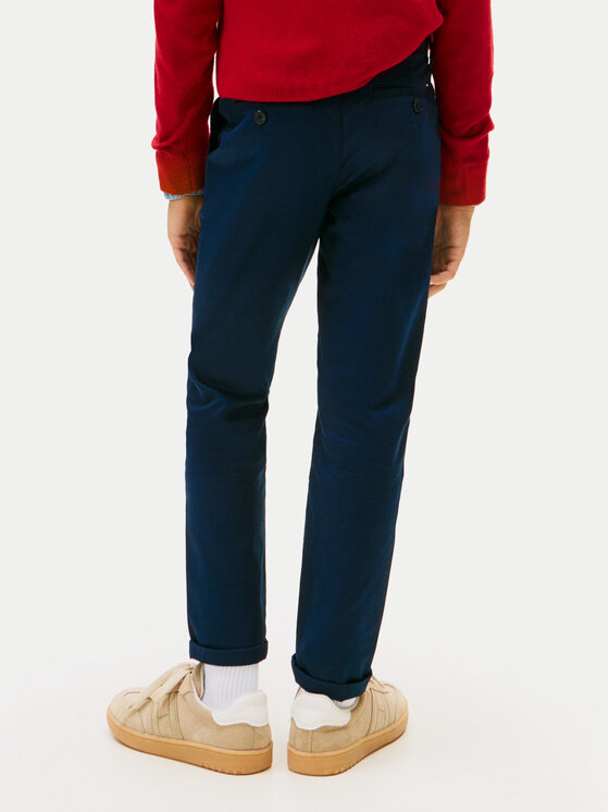 Чиносы slim fit 1985 KB0KB09638 S Tommy Hilfiger, синий — фото 3