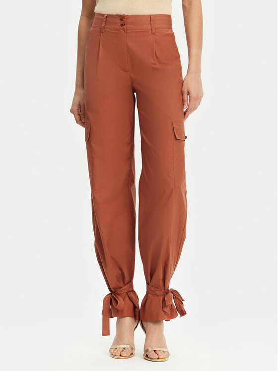 

Брюки прямого кроя 5GGB20 7315A Marciano Guess, коричневый