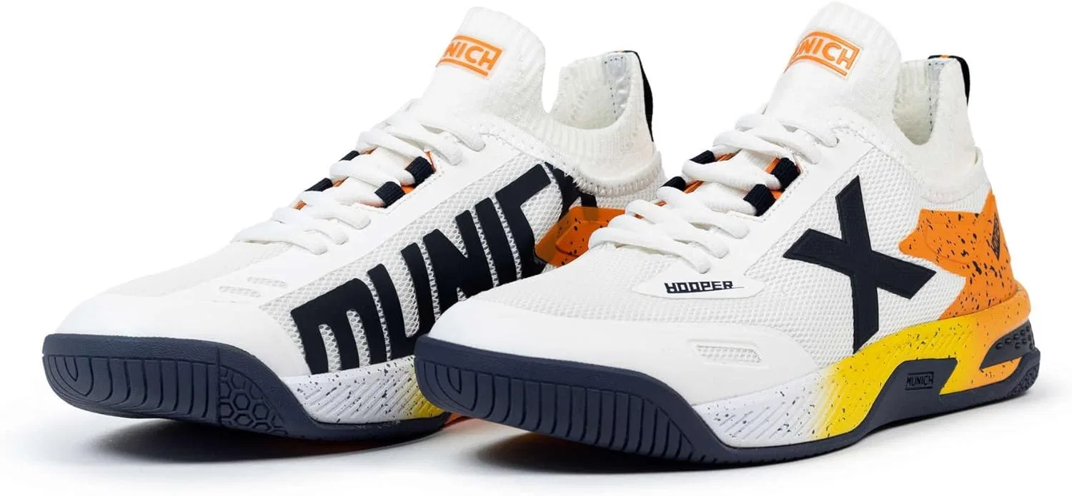 Кроссовки Munich Unisex Hooper 08, White — фото 4