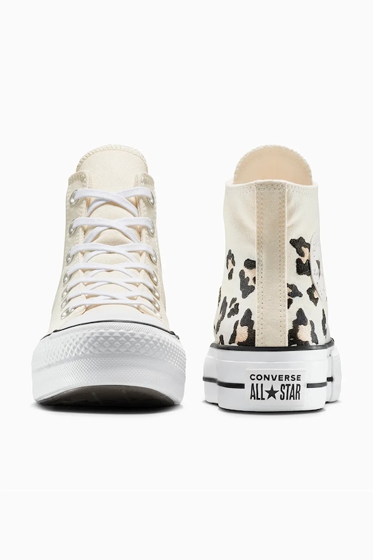 Кроссовки Chuck Taylor All Star Lift Converse, бежевый — фото 3