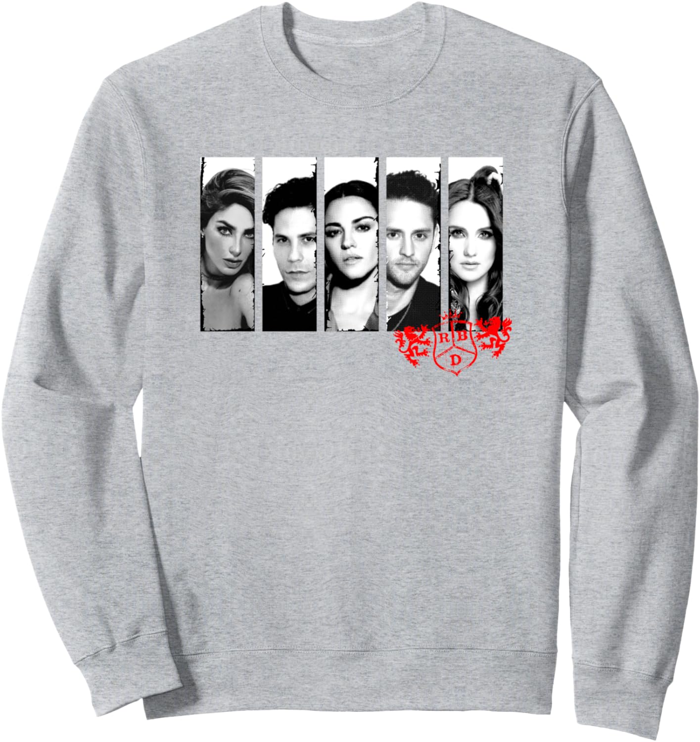 

Толстовка Rebelde Tour 2023 для концертов Rebelde Rebelde Rbd, серый