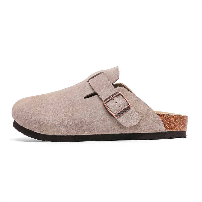 

PAVEA Закрытые тапочки мужские бежевые, цвет Beige